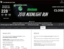 Tablet Screenshot of moonlightrun.com